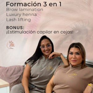 Curso 3 en 1: cejas y pestañas